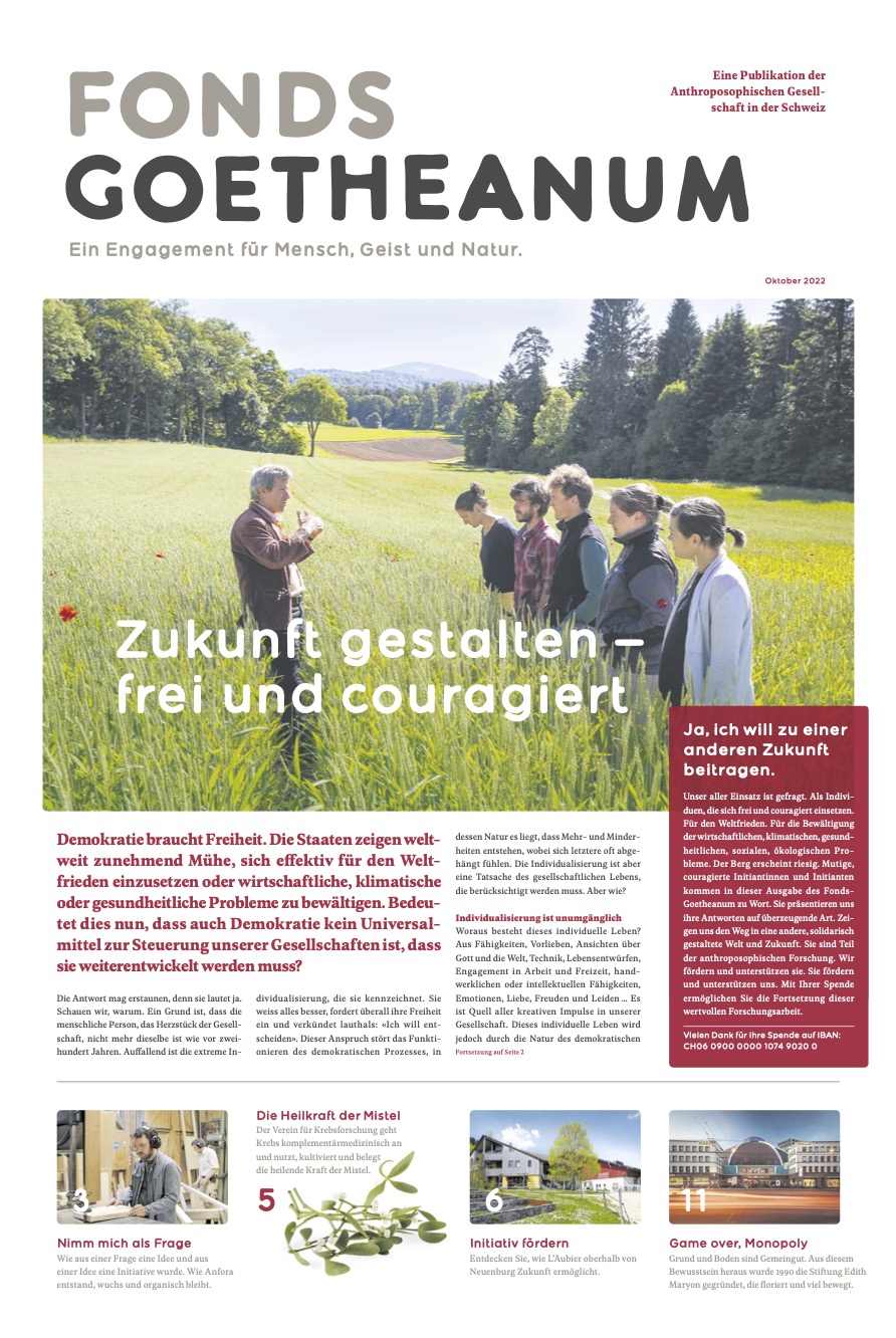 Shaping the future (ongoing translation)